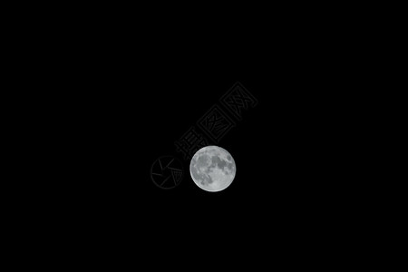 夜月中满月场景月亮月光星系星星圆形卫星天空宇宙时间背景图片