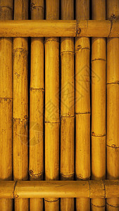 古老的肮脏竹子背景墙 从真实的本质植物圆形正方形栅栏木头热带石头丛林黄色文化背景图片