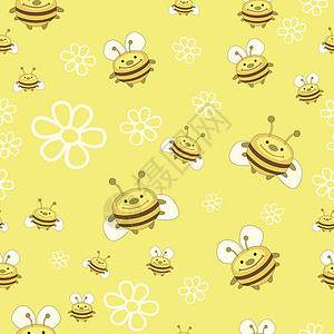 蜜蜂和鲜花的形态蜂房蜂蜜昆虫花朵航班黄色花蜜背景图片