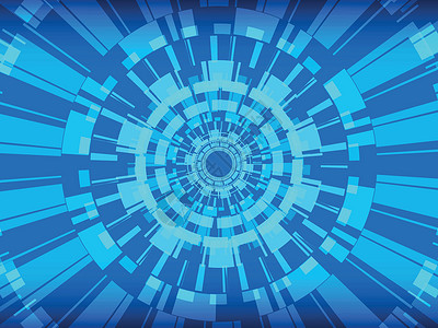 低剂量螺旋ct技术蓝概念背景BLE CT电脑圆圈宇宙活力网络商业创新展示电路屏幕插画