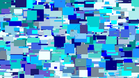 抽象的蓝色方块插图背景正方形几何学背景图片