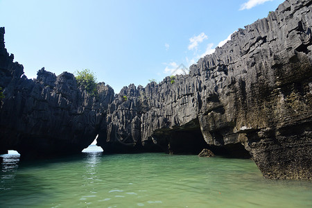 石岩城堡国家风景兰姑生活公园人群分区石头皮艇旅游高清图片