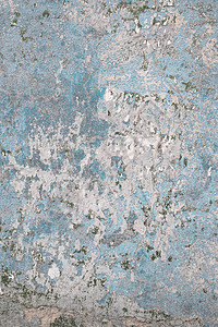 旧水泥墙石头白色绿色建筑学石膏建筑装修墙纸蓝色风化背景图片