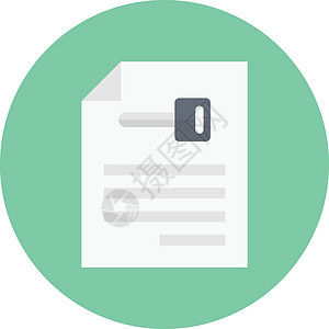 文件密钥格式文档安全密码字形代码按钮商业插图背景图片