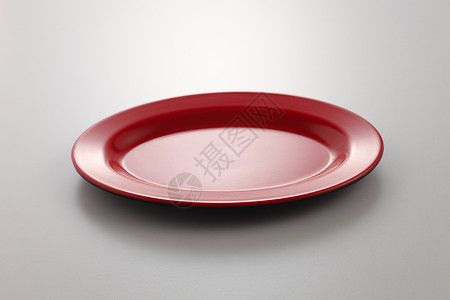 红色盘子红色车牌红色用具水平对象厨房盘子摄影影棚椭圆形背景