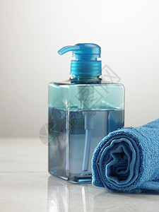 肥皂智者洗发水产品浴室瓶子卫生凝胶白色清洁剂塑料液体背景图片