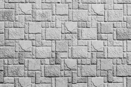 砖纹墙纸素材黑色和白色的墙纹 上面盖着装饰砖块水泥花岗岩接缝马赛克制品石头石墙陶瓷长方形建筑背景