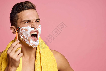 纯皮肤粉色底底皮 复制空间成人浴室温泉卫生头发身体男人治疗眼睛护理背景图片