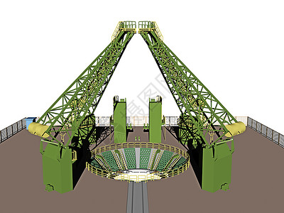 发射场俄罗斯联盟号火箭运输技术力学金属星舰飞船发射旅居发射台基地背景图片