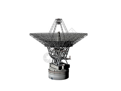 用于接收空间数据的旋转卫星天线天线天文学间谍盘子技术接待信号电子产品背景图片