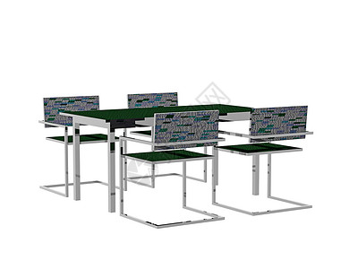配有椅子的现代办公桌桌子办公家具粮食金属会议座位家具会议桌背景图片