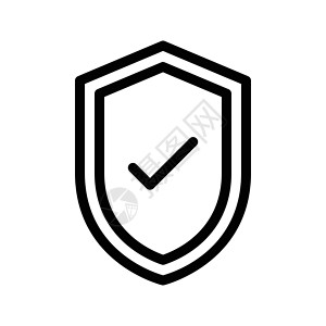 保护插图安全标识网络防御绿色警卫防火墙商业背景图片