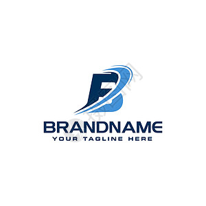 l字母logo设计字母B技术解决方案Logo设计概念模版设计图片