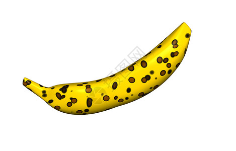 斑点香蕉老的成熟高清图片