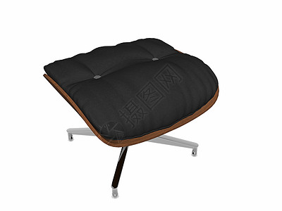 舒舒服服的坐椅放松框架装潢金属靠背家具座位凳子椅子旋转背景图片