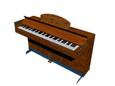 带键盘和字符串的钢琴旋律钥匙音调踏板家具音乐高清图片