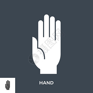 手字形矢量图标白色绘画手指夹子乐趣手势拇指插图黑色社会背景图片