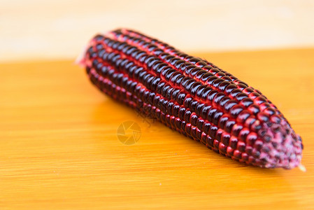 紫玉米玉米棒子自然高清图片