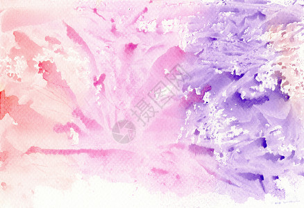 纸质纸质水彩色背景摘要手绘艺术紫色绘画粉色背景图片