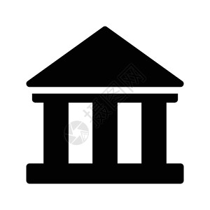 法庭插图商业柱子银行业贷款金融建筑投资建筑学法院背景图片