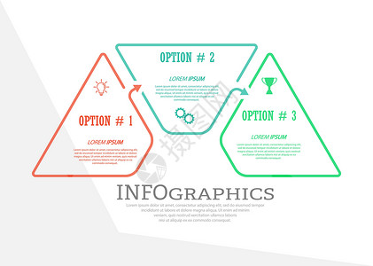 T3出行带有视觉图标的图表模板 3个业务阶段 t命令营销项目训练战略商业顺序空白金融草图设计图片