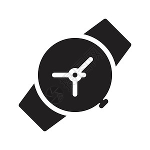 监视观察商业白色手臂工作小时商务插图手表钟表时间背景图片