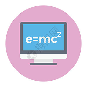 公式数学解决方案教育木板插图屏幕物理化学方程学校插画