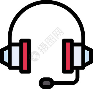 音频网络扬声器黑色配饰体积耳朵插图工作室打碟机技术背景图片