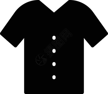 衬衫办公室按钮球座男性圆形白色衣服服装洗衣店网站背景图片