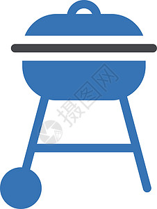平底锅矢量图标烹饪工具盘子食谱餐厅帽子餐具厨师厨具勺子平底锅插画