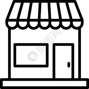店铺互联网店面黑色销售精品窗户建筑网络商业城市背景图片