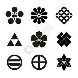 东方白宜必思白上设置或收集日文符号的日文符号插画