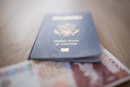美利坚合众国护照 10 000份的 佩索斯法案 之角游客高清图片素材