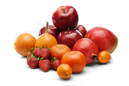 死活存量照片柚子水果热带静物剧照石榴食品食物背景图片