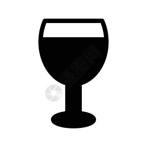 果汁酒杯玻璃液体绘画杯子饮料插图庆典派对酒吧背景图片