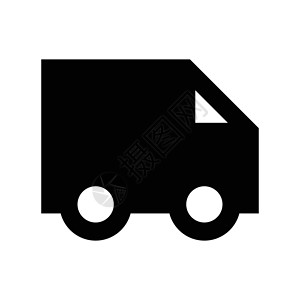 卡车货运车辆货物黑色船运运输交通送货服务旅行背景图片