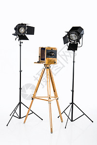 旧相片研究金属摄影摄影师木头工作室镜片探照灯投影仪吼叫灯光背景图片
