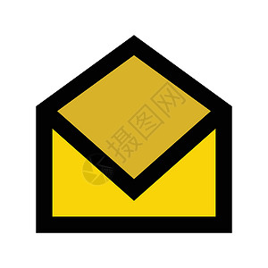 信件消息网站地址电脑收件箱信封插图商业垃圾邮件界面互联网背景图片