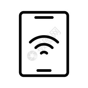 互联网按钮电子上网黑色插图网站技术网络信号电话背景图片