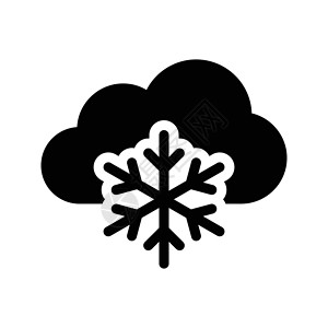 雪卡通片艺术世界蓝色多云灾难气候雪花气象天气背景图片