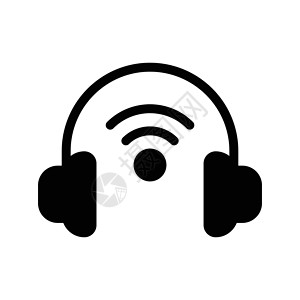音频网络立体声帮助信号黑色麦克风电话技术白色音乐背景图片