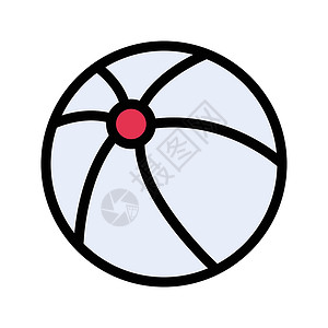 播放游戏运动皮革团队圆圈插图玩家白色活动闲暇圆形背景图片