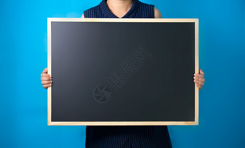 妇女黑板背景图片
