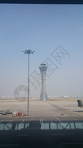 北京首都国际机场控制塔管制台北京商业飞机场交通天际旅行运输航空公司摩天大楼建筑飞机背景图片