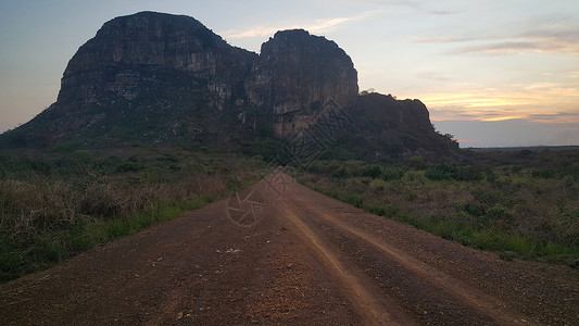 安哥拉通博哥山背景图片
