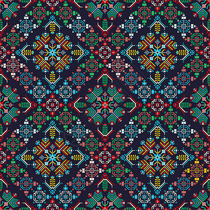 罗马尼亚传统花样民间装饰品国家刺绣框架纺织品地毯文化戏服艺术背景图片
