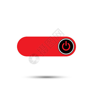 按钮被包围在红色圆圈和黑色圆圈按钮互联网控制板网站网络下载界面活力控制横幅电子背景图片