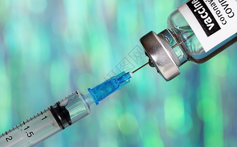 Corona病毒 2019-nCoV疫苗 注射器闭合 医疗收缩背景图片