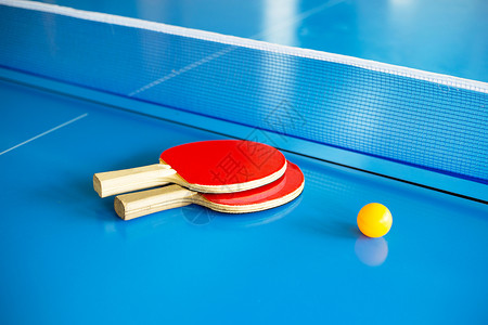 表网球设备 电动 球和网挑战俱乐部运动木头乐趣训练竞赛闲暇乒乓球拍背景图片