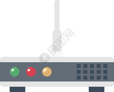 调制解答器插图港口天线网关路由器办公室互联网商业网络宽带背景图片